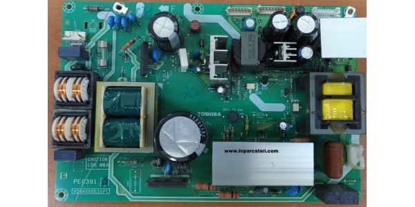 PE0391, PE0391A, V28A00053101, TOSHIBA 37C3035D, TOSHIBA 32C3005PG, Power Board